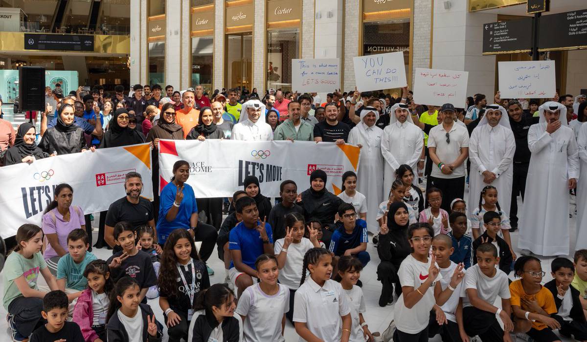 EAA Celebrate Olympic Day Through "Let's Move for Education" Community Walk